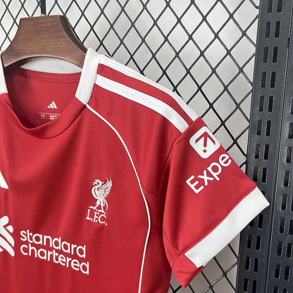 Liverpool Kit Enfant Maillot Foot 2025 2026