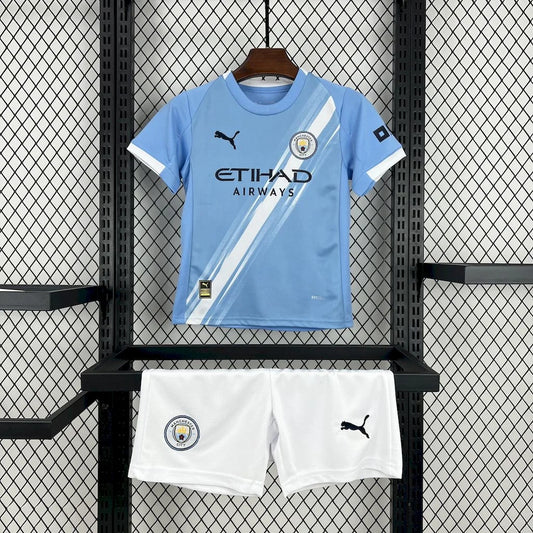 Manchester City Kit Enfant Maillot Foot 2025 2026