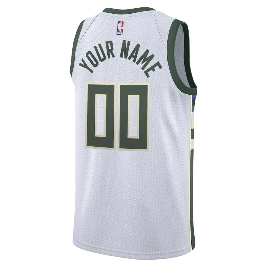 Maillot Milwaukee Bucks Association Edition 2025/2026 - Personnalisable